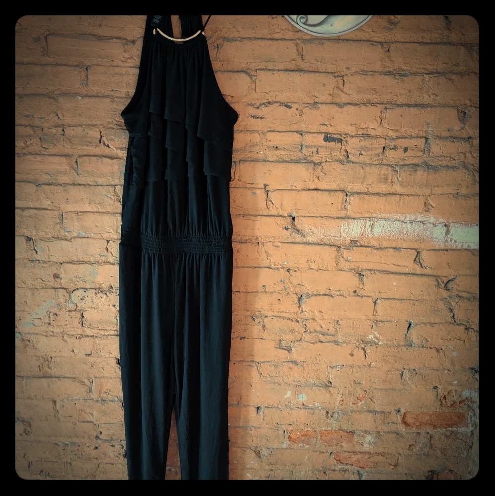 INC XL Black Rompers